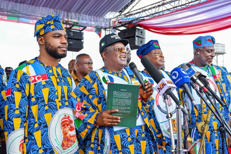 Ebonyi Backs Tinubu for 2027, Endorses Nwifuru for Second Term